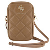 Guess Torebka GUWBZPSQSSGWbrązowy/brown Zip Quilted 4G