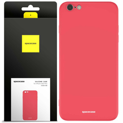 Spacecase Etui Silicone Case iPhone 6/6s Plus red