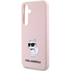 KARL LAGERFELD KLHCS24MSNCHBCP S24+ S926 HARDCASE RÓŻOWY/PINK SILICONE CHOUPETTE