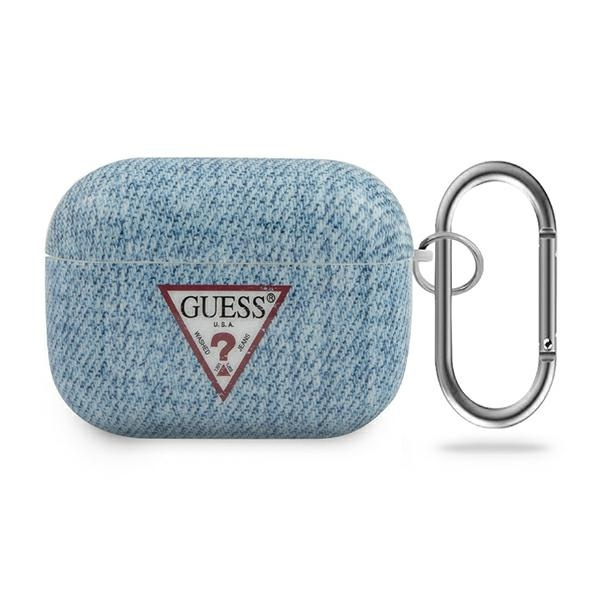 Guess GUACAPTPUJULLB AirPods Pro coverniebieski/light blue Jeans Collection