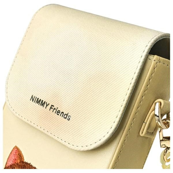 Nimmy torebka na telefon khaki Big Eyed Pet 2.0 Cat