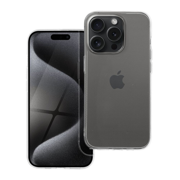 Futerał CLEAR CASE 2 mm BOX do IPHONE 15 Pro transparentny