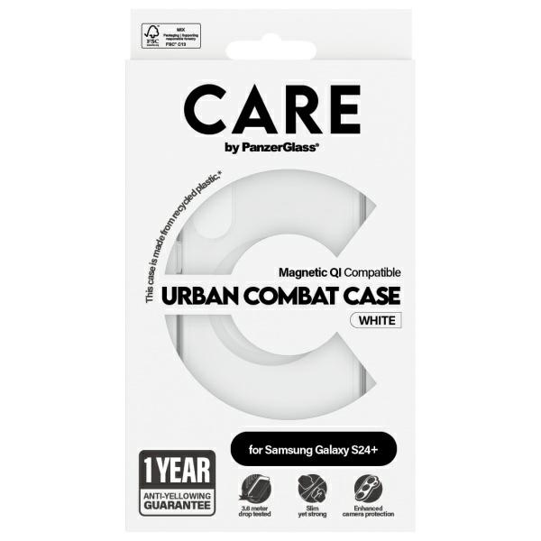 CARE by PanzerGlass Flagship QI Case Sam  S24+ przezroczysty/transparent 1154