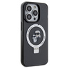 Karl Lagerfeld Ring Stand Karl&Choupette MagSafe case for iPhone 13 Pro Max - black