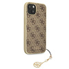 GUESS GUHCP13MGF4GBB IPHONE 13/14/15 6.1 "BRONZE / BROWN HARDCASE 4G CHARMS COLLECTION