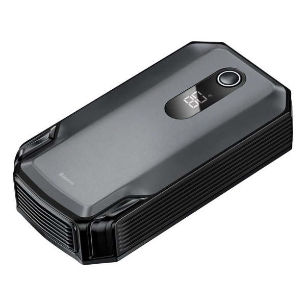 Baseus powerbank Power Starter Jump Starter urządzenie rozruchowe booster 20000mAh 12V (2000A / 1000A) + kable krokodylki czarny (CGNL020001)