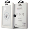 Karl Lagerfeld KLHMN61HMRSKCH iPhone 11 / Xr 6.1" white/white hardcase Ring Stand Karl&amp;Choupette MagSafe
