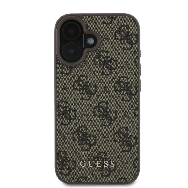 Guess GUHCP16MG4GFBR iPhone 16 Plus 6.7" brązowy/brown hardcase 4G Classic
