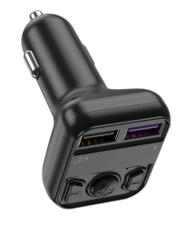 JELLICO transmiter FM FM1 2xUSB 3.1A Czarny