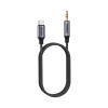 FONENG kabel BM31 USB-C - JACK 3.5MM 1M Czarny