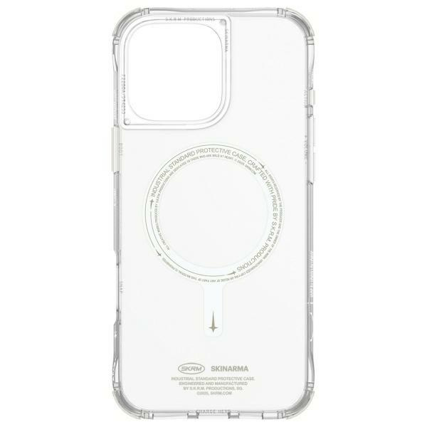 Skinarma etui Saido iPhone 16 Pro Max     6.9" Magnetic Charging zielony/green (niteglow)