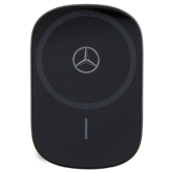 Mercedes MEWCCGSLK 15W induction holder for air vent/glass black/black Silver Stars MagSafe
