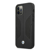 Etui BMW BMHCP12LRSCSK iPhone 12 Pro Max6,7" czarny/black hardcase Leather Perforate Sides