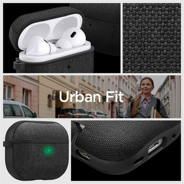 Spigen Urban Fit Case for Apple AirPods Pro 1 / 2 - Black