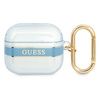 GUESS GUA3HHTSB AIRPODS 3 COVER NIEBIESKI/BLUE STRAP COLLECTION