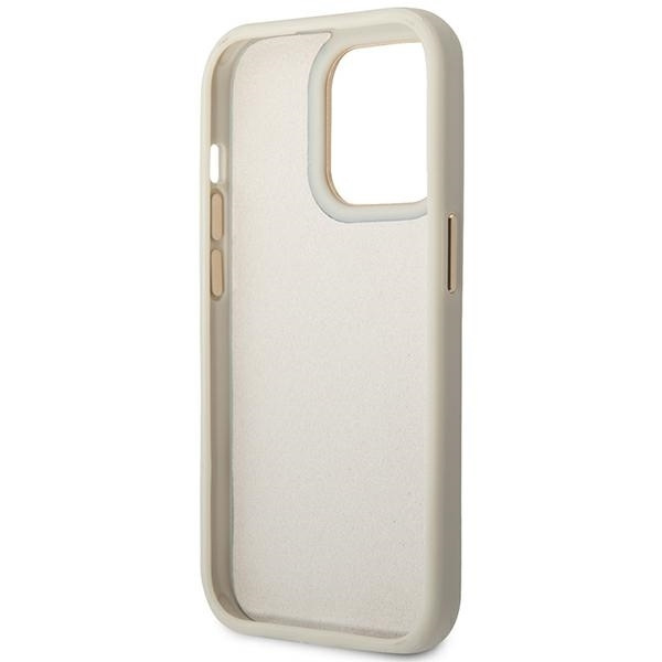 Guess GUHCP14XHGCRHS iPhone 14 Pro Max6,7" srebrny/silver hardcase Croco Collection