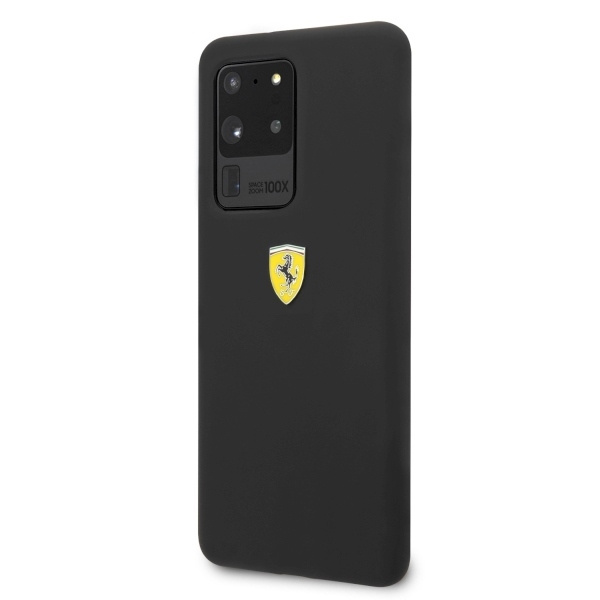 Ferrari Hardcase FESSIHCS69BK S20 Ultra G988 black/black Silicone