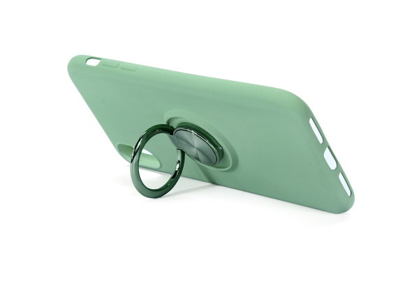 SILICONE RING CASE IPHONE 7 PLUS / 8 PLUS GREEN
