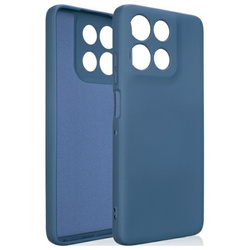 Etui Beline Silicone do Motorola Moto G56 5G niebieski