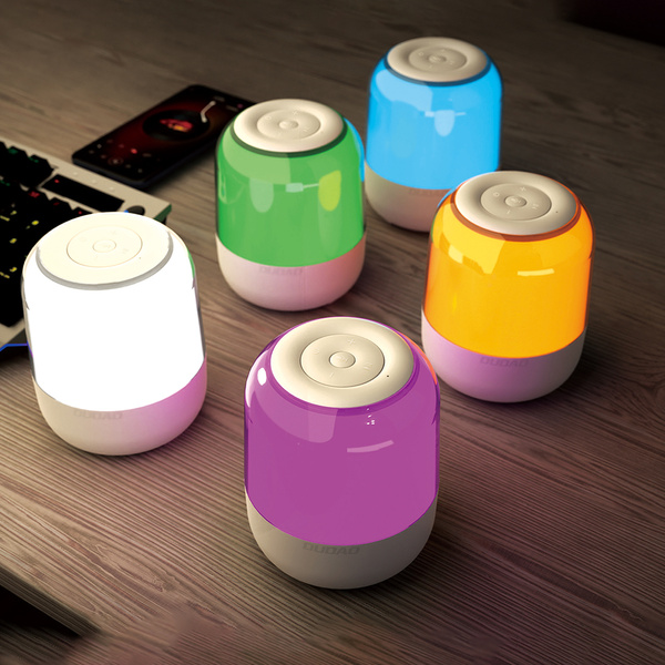 DUDAO WIRELESS BLUETOOTH 5.0 RGB SPEAKER 5W 1200MAH WHITE (Y11S-WHITE)