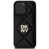 DKNY DKHCP16LPQDSLK iPhone 16 Pro 6.3"czarny/black Quilted Stack Logo