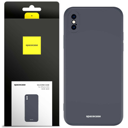 Spacecase Etui Silicone Case iPhone X/Xs black