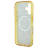 Guess GUHMP16SH4PYEEW iPhone 166.1" brązowy/brown hardcase IML Peony On 4G Background MagSafe
