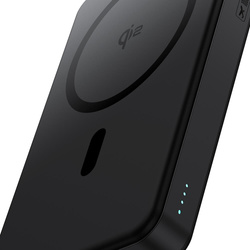 Baseus Powerbank magnetyczny Airpow ? Qi2 10000mAh 22.5W Czarny (z kablem ładującym Simple Series Type-C do Type-C (20V/3A) 30 cm)