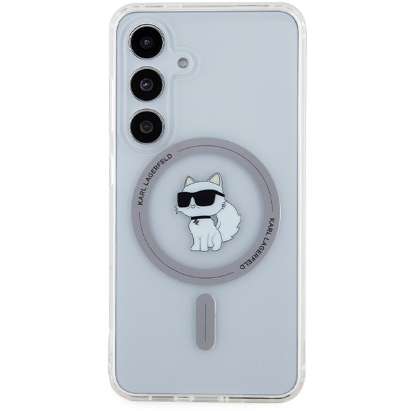 Etui Karl Lagerfeld IML Choupette MagSafe na Samsung Galaxy S24 - przezroczyste
