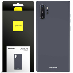 Spacecase Etui Silicone Case Galaxy Note 10+ black