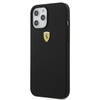 Ferrari FESSIHCP12LBK iPhone 12 Pro Max 6.7" black/black hardcase On Track Silicone