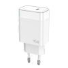 JELLICO wall charger C105 GaN PD 45W 1xUSB-C + cable USB-C - USB-C White