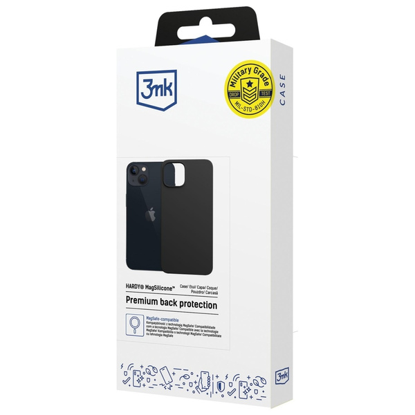 Etui 3MK Hardy MagSilicone do Apple      iPhone 14 Plus grafitowy