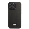 Karl Lagerfeld KLHCP13XSFMP2K iPhone 13 Pro Max 6.7" hardcase black/black Saffiano Plaque