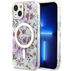 GUESS GUHMP14SHCFWST IPHONE 14/15/13 6.1 "TRANSPARENT HARDCASE FLOWER MAGSAFE