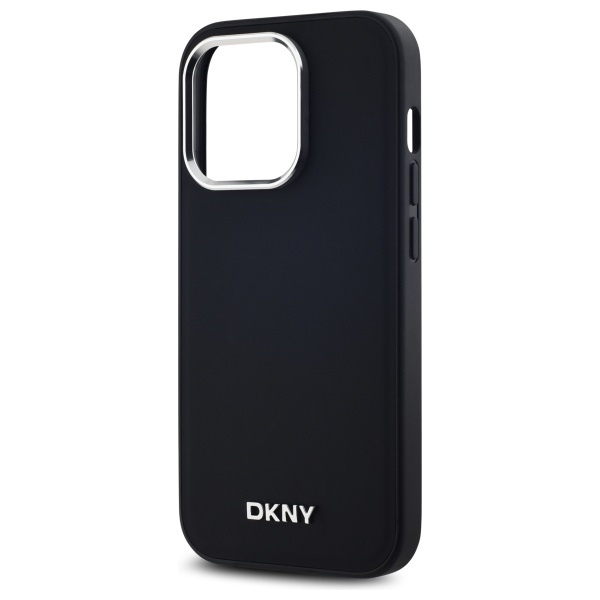 DKNY DKHMP14LPSCMCLK iPhone 14 Pro6.1" czarny/black hardcase Plain Logo MagSafe