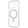 Etui UNIQ Clario do iPhone 16 Pro        Magclick Charging przezroczysty/złoty