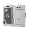 DKNY DKHCP15MPBSWSK iPhone 15 Plus6.7" czarny/black hardcase Wrist Strap Stock Logo