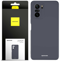 Spacecase Etui Silicone Case Poco F3 / Mi 11i black