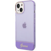 Guess GUHCP14SHGCOU iPhone 14 / 15 / 13 6.1" fioletowy/purple hardcase Translucent