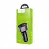 HOCO CAR CHARGER  Z26 2.1A 2 X USB WITH LED DISPLAY BLACK