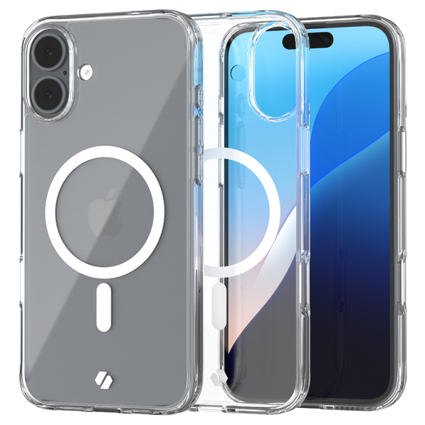 Spacecase Etui Clear Mag iPhone 16 Plus