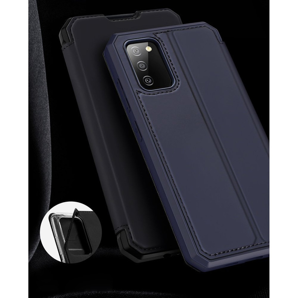 DUX DUCIS SKIN X BOOKCASE TYPE CASE FOR SAMSUNG GALAXY A02S EU BLUE