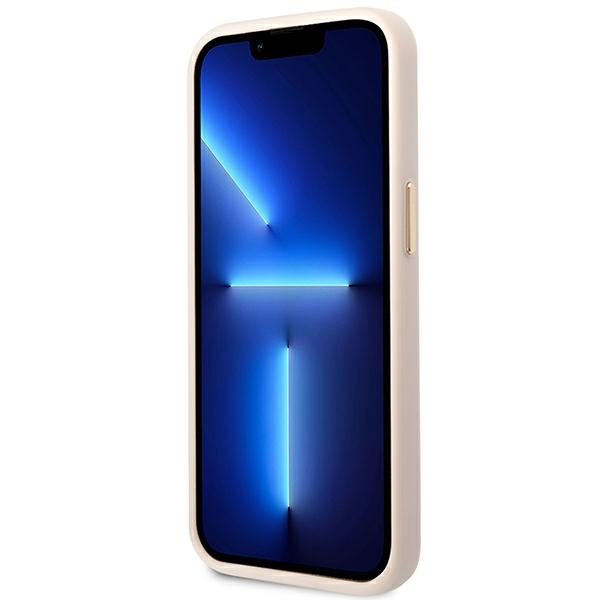 Guess GUHCP14MHG4SHP iPhone 14 Plus/ 15 Plus 6.7" różowy/pink hard case 4G Vintage Gold Logo