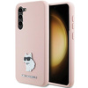 KARL LAGERFELD KLHCS24MSMHCNPP S24+ S926 RÓŻOWY/PINK SILICONE CHOUPETTE METAL PIN