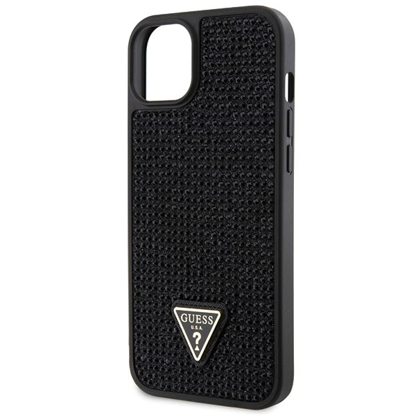 Guess GUHCP14MHDGTPK iPhone 14 Plus / 15 Plus 6.7" czarny/black hardcase Rhinestone Triangle