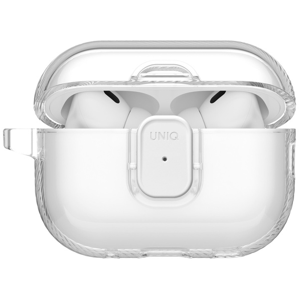 Etui UNIQ Glase Pro do AirPods Pro 3     Lock Case przezroczysty