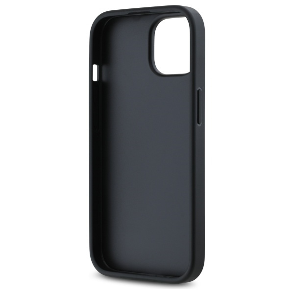 DKNY DKHCP14SPQDSLK iPhone 14 6.1"       czarny/black Quilted Stack Logo