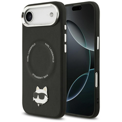Etui Karl Lagerfeld Choupette Pin MagSafe do iPhone Air czarny