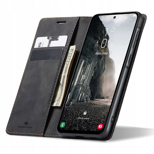Spacecase Etui Wallet Galaxy A56 black